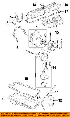 jeep chrysler oem 97 01 cherokee 4 0l l6 engine vibration damper washer j3230155 L6 Engine Diagram gmc envoy 4wd st engine asm 4 2l l6